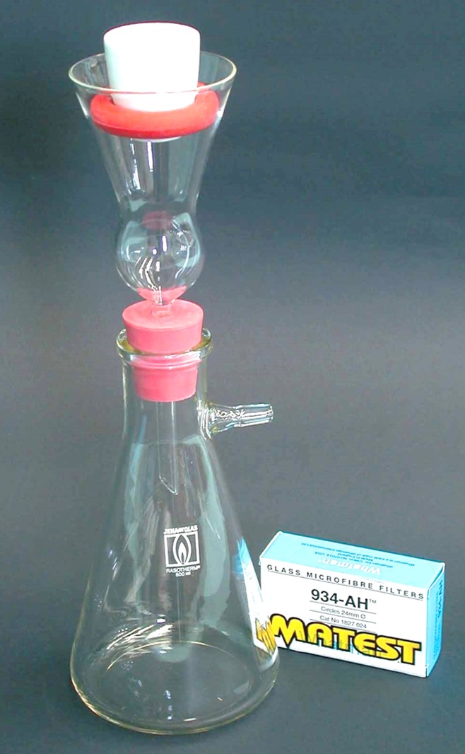 Bộ lọc xác định lượng hòa tan nhựa Model B075-05 Hãng Matest- Italy