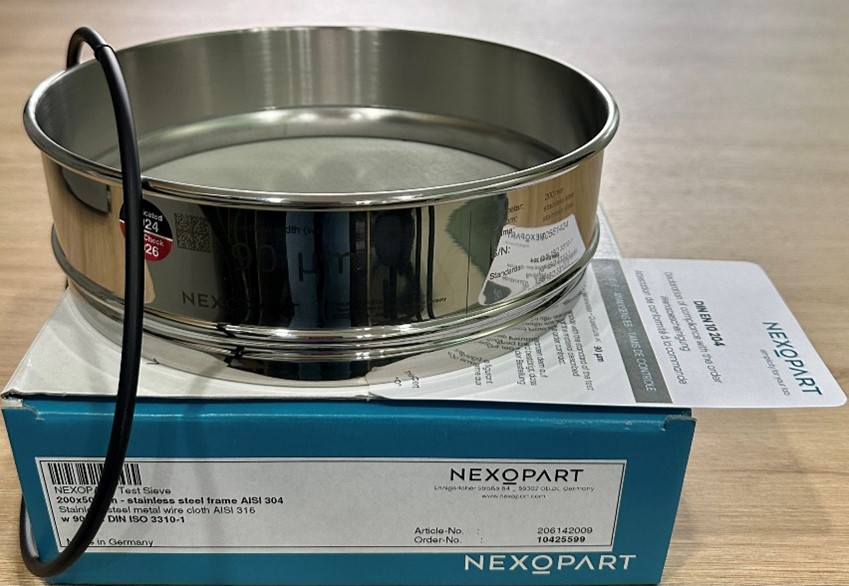 Bộ sàng cấp phối bê tông nhựa đường kính 300mm, 12 inch, tiêu chuẩn ASTM- DIN-NF-ISO 3310-BS 410
