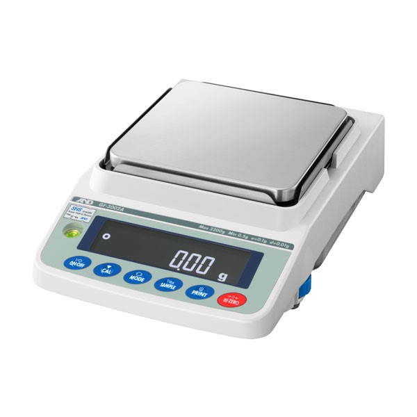 Cân điện tử 1220g (0.01g), 2 số lẻ AND Model GF1202A