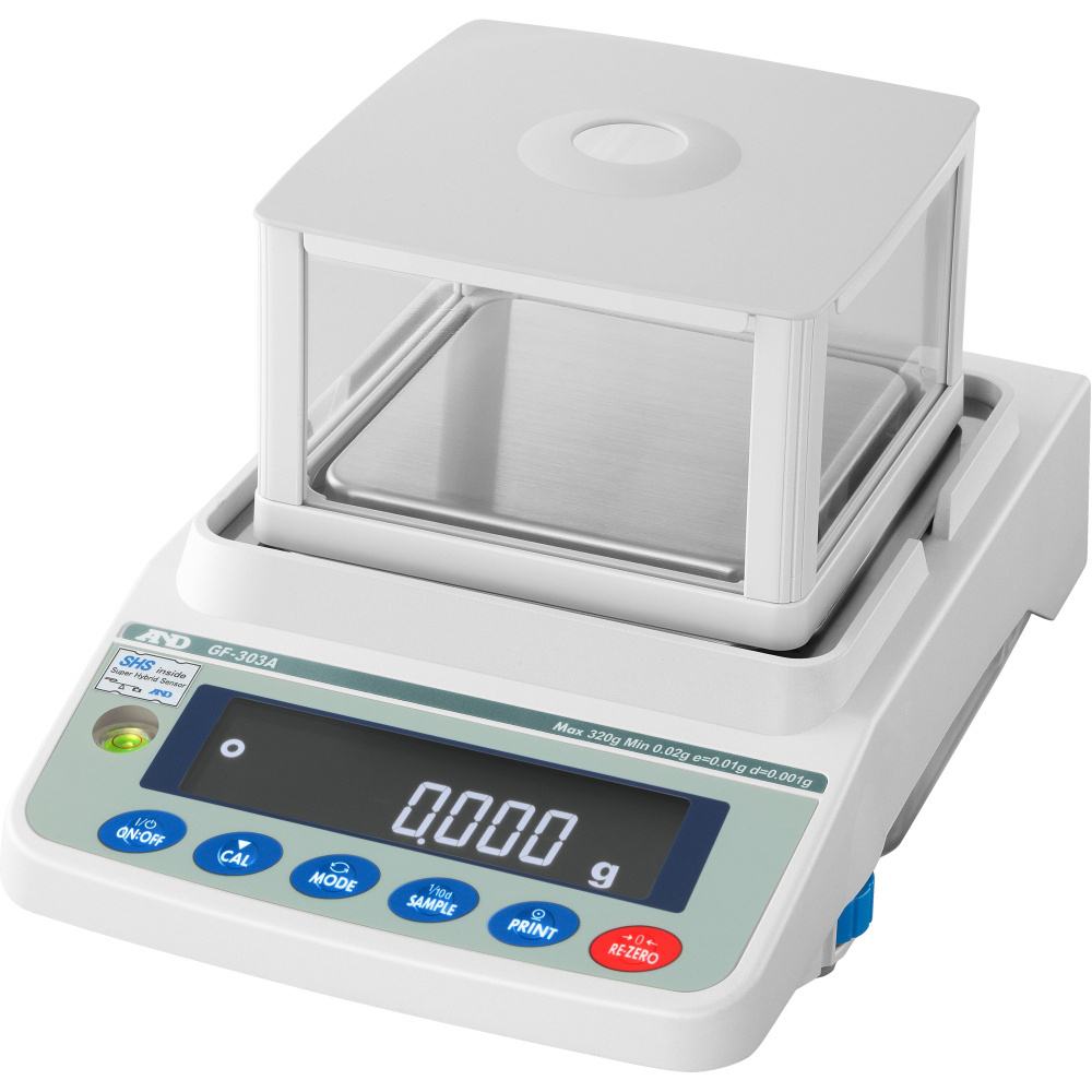 Cân điện tử 420g (0.001g), 3 số lẻ AND Model GF403A