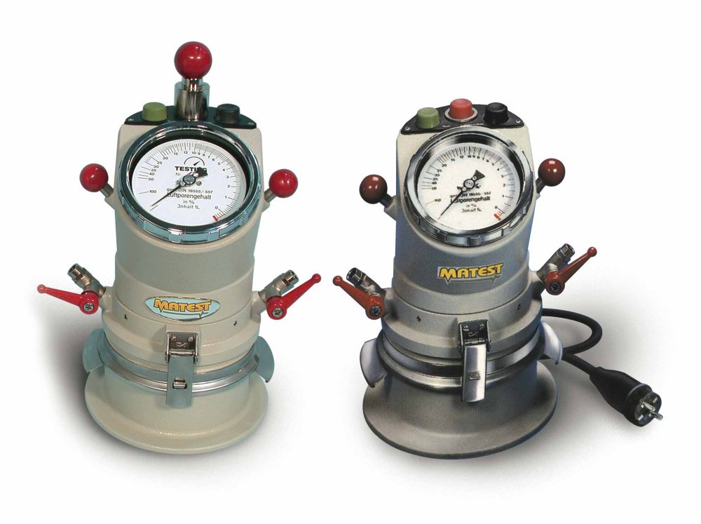 Thiết bị đo bọt khí vữa xi măng Mod E027 Hãng Matest- Italy