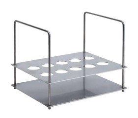 Giá đỡ cho ống trích béo Mojonnier 10 chỗ Code: 3718 Hãng Funke Gerber- Đức