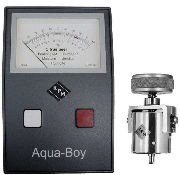 Máy đo độ ẩm vỏ cam, vỏ quýt Model ZGMI Hãng KPM- Anh. Sx bởi AquaBoy- EU