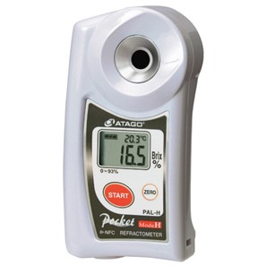 Máy đo khúc xạ kế 0-93% Brix cho mẫu nóng Model PAL-H Hãng Atago- Nhật