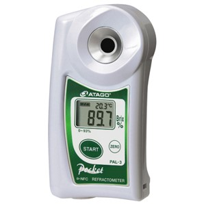 Máy đo khúc xạ kế 0-93% Brix Model PAL-3 Hãng Atago- Nhật