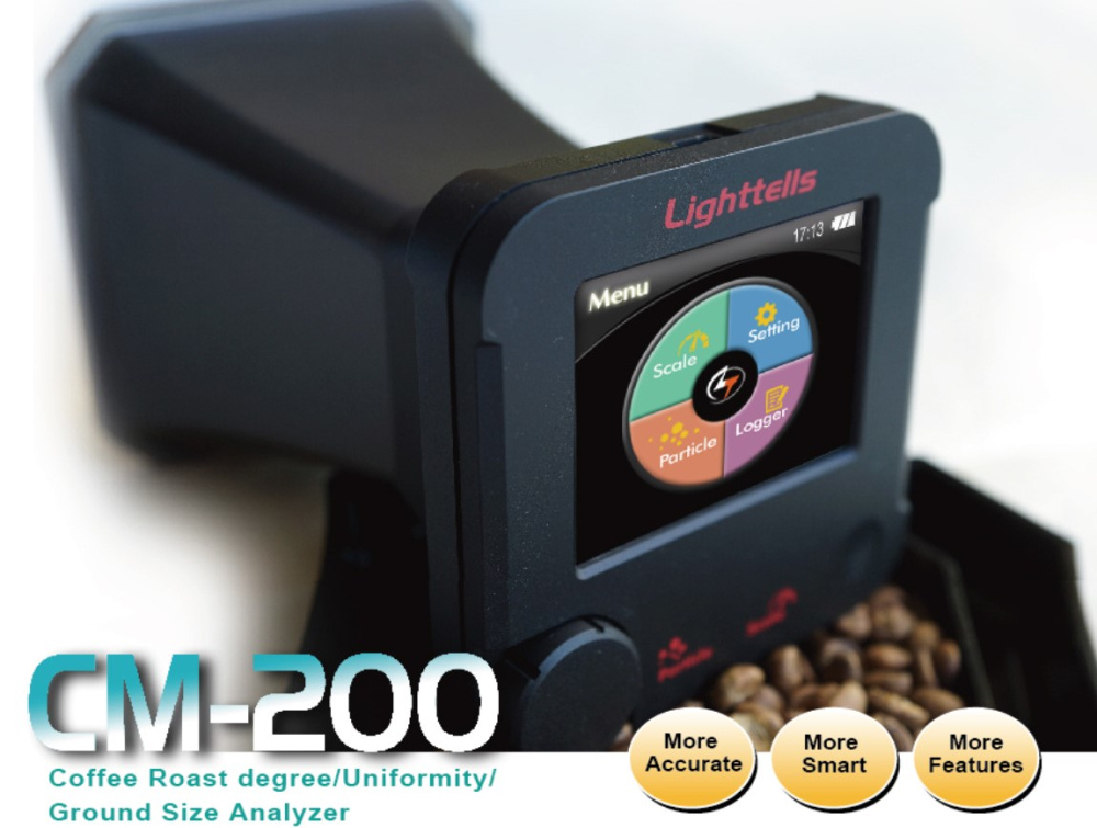 Máy đo màu cà phê hạt, cà phê bột xay Model CM-200 Hãng Sx: LightTells- Đài Loan