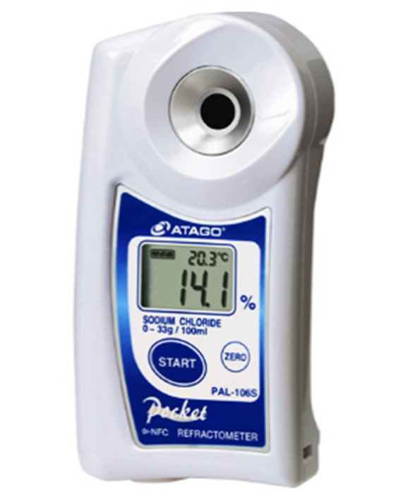 Máy khúc xạ kế đo độ mặn Model PAL-106S, Code: 4506 Hãng Atago- Nhật