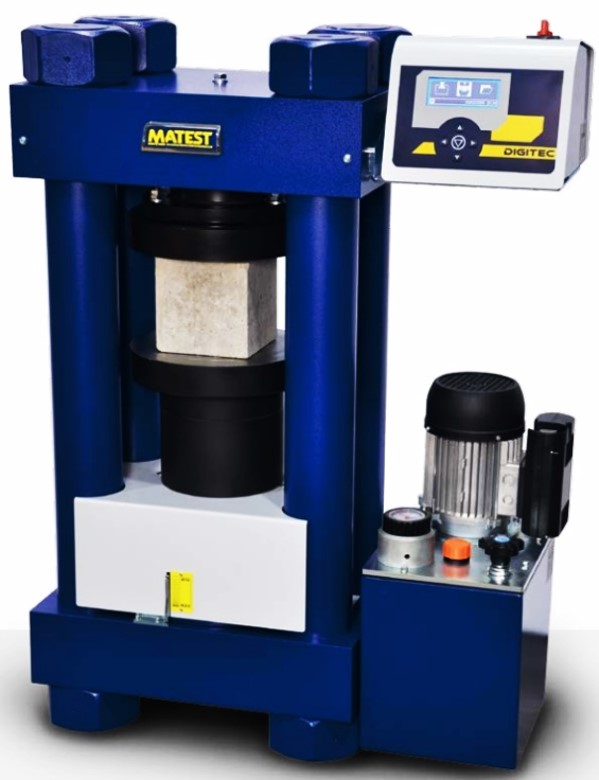 Máy nén bê tông 3000kN điện tử Model C070D Hãng Matest- Italy
