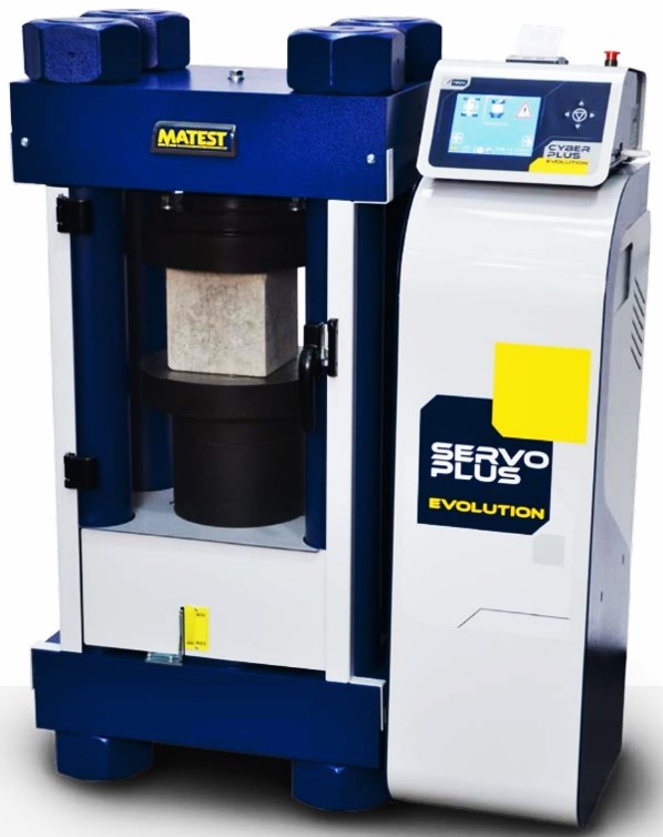 Máy nén bê tông 3000kN tự động Model C071N Hãng Matest- Italy