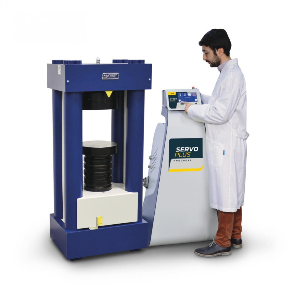 Máy nén bê tông 4000kN tự động Model C088-11N Hãng Matest- Italy