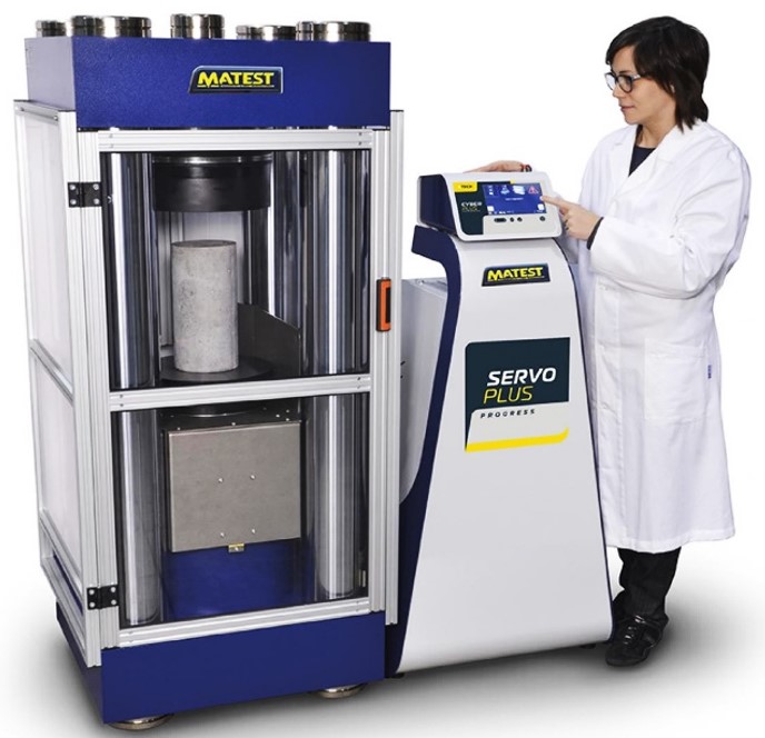 Máy nén bê tông 5000kN tự động Model C088-01N Hãng Matest- Italy