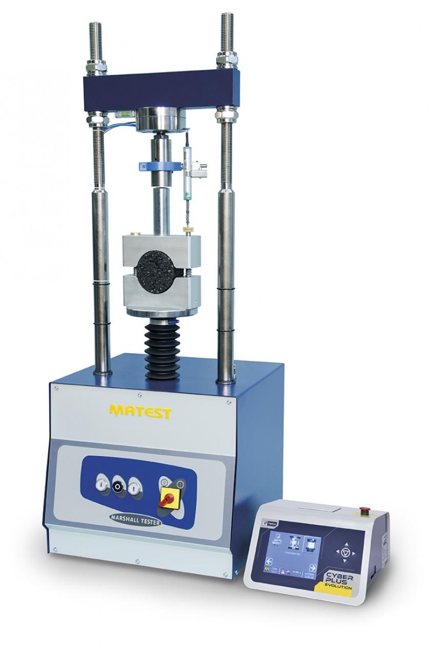 Máy nén mẫu Marshall 50kN điện tử Model B043-KIT Hãng Matest- Italy