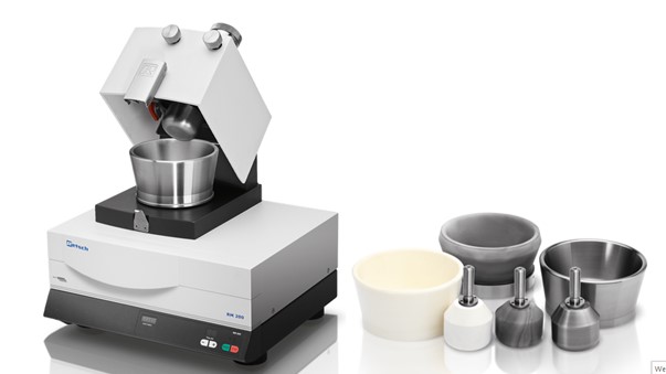 Máy nghiền mã não Model RM 200 , Code: 20.455.0001; Máy nghiền mẫu vật liệu Model RM 200 , Code: 20.455.0001 Hãng Retsch - Đức