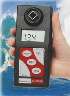 Máy so màu đo Chlorine trong nước Cat.no.: 10478, Type: Chlorine Pocket Hãng HF Scientific- Mỹ