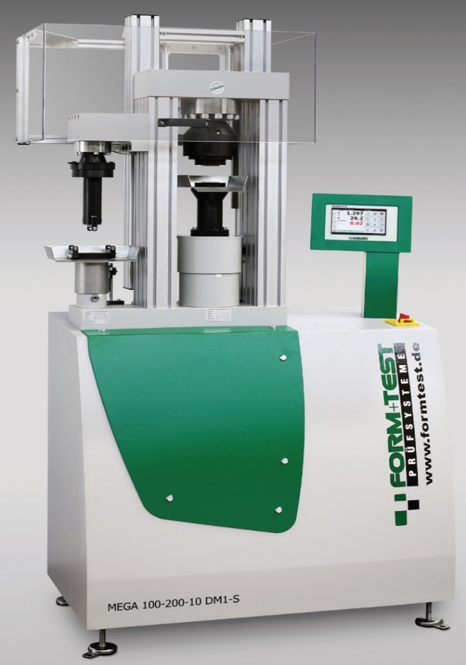 Máy thử nén-uốn xi măng tự động 200kN-10kN Type MEGA 100-200-10 DM1-S Hãng Form+Test- Đức