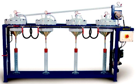 Máy thử thấm bê tông tự động 4 mẫu Model C430 Hãng Matest- Italy