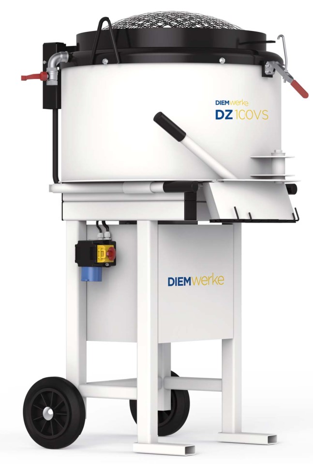 Máy trộn bê tông cưỡng bức 100 lít/135 lít Model DZ100VS, Type Light, Code: 19567 Hãng DiemWerke- Áo