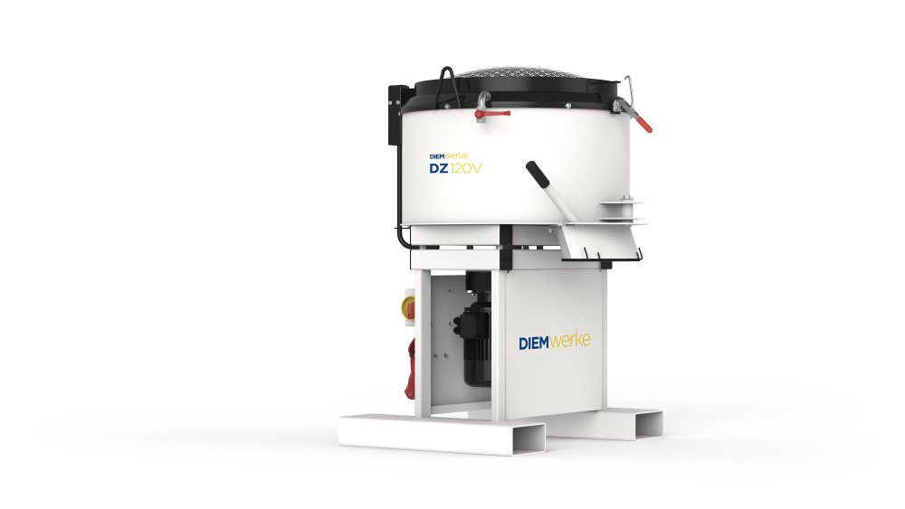 Máy trộn bê tông cưỡng bức 120 lít/196 lít Model DZ120V, Type Stationary, Code: 09298 Hãng DiemWerke- Áo