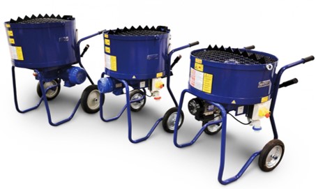Máy trộn bê tông cưỡng bức 55 lít/ 100 lít Model C165 Hãng Matest- Italy