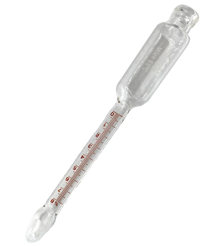 Ống đo béo sữa Butyrometer Code: 3154 Hãng Funke Gerber- Đức