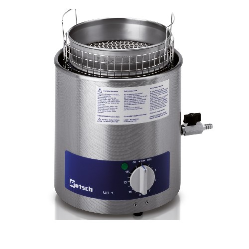 Thiết bị rửa sàng (Ultrasonic Bath/ Test Sieve Cleaner) Model UR 1, Code: 707.910.001 Hãng Retsch- Đức
