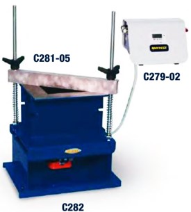 Thiết bị dằn khuôn bê tông Model C282, Bàn dằn khuôn bê tông Model C282 Hãng Matest- Italy