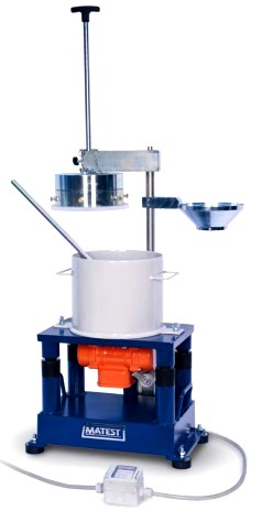 Thiết bị Vebé thử ổn định bê tông, theo tiêu chuẩn ASTM Model C184N Hãng Matest- Italy